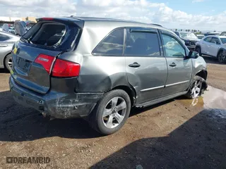 2007 Acura MDX Sport Pkg with VIN 2HNYD28597H529854, listed as a IAAI auction lot 41753893 with 285,501 mi miles. Bid and sale history available at carsss.com. Image 4.