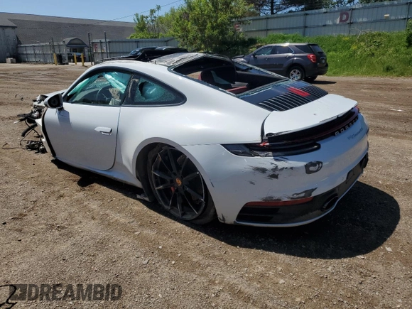 2020 Porsche 911 Carrera S z VIN WP0AB2A91LS225947, wystawiony jako Copart lot #57143425 z przebiegiem Nie podano mil oraz Tytuł czysty. Historia ofert i sprzedaży dostępna na DreamBid. Obrazek 2.