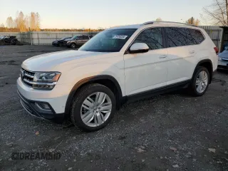 2018 Volkswagen Atlas SEL Premium z VIN 1V2NR2CA6JC517040, wystawiony jako Copart lot #75783234 z przebiegiem 58 704 mil mil oraz Szkoda całkowita • Salvage title. Historia ofert i sprzedaży dostępna na DreamBid. Obrazek 1.