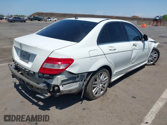 2009 Mercedes-Benz C 300 Sport with VIN WDDGF54X49R041277, listed as a IAAI auction lot 42413337 with 294,821 mi miles and . Bid and sale history available at DreamBid. Image 4.