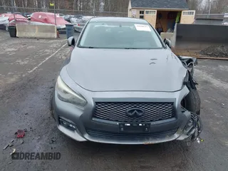 2014 Infiniti Q50 Premium with VIN JN1BV7AR8EM682452, listed as a IAAI auction lot 41848533 with 103,646 mi miles. Bid and sale history available at carsss.com. Image 13.