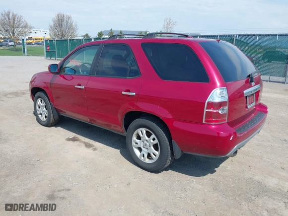 2005 Acura MDX Touring with VIN 2HNYD18645H506854, listed as a IAAI auction lot 42091525 with 182,994 mi miles. Bid and sale history available at carsss.com. Image 3.