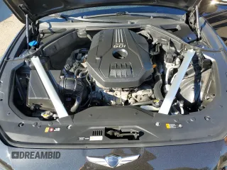 2019 Genesis G70 Advanced with VIN KMTG44LAXKU030439, listed as a Copart auction lot 83180314 with 103,834 mi miles and Salvage title. Bid and sale history available at DreamBid. Image 11.