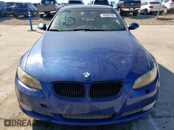 2008 BMW 3 Series 335i with VIN WBAWL73528PX58536, listed as a Copart auction lot 46889105 with Not Provided miles and Salvage Title. Bid and sale history available at carsss.com. Image 5.