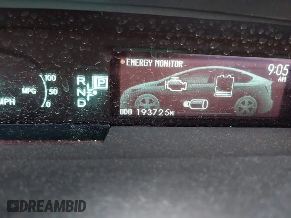 2015 Toyota Prius Four with VIN JTDKN3DU9F2001704, listed as a IAAI auction lot 42748429 with 193,725 mi miles and . Bid and sale history available at DreamBid. Image 15.