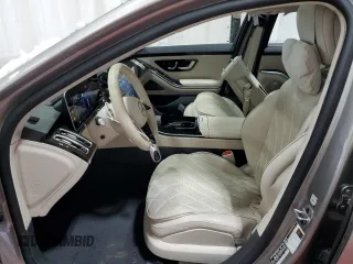 2023 Mercedes-Benz S-Class S 580 with VIN W1K6G7GB6PA178950, listed as a Copart auction lot 70613584 with 20,338 mi miles and Salvage Title. Bid and sale history available at carsss.com. Image 7.