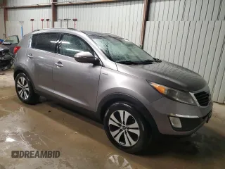 2012 Kia Sportage EX with VIN KNDPCCA28C7246734, listed as a Copart auction lot 57668255 with 128,258 mi miles and Clean title. Bid and sale history available at DreamBid. Image 4.