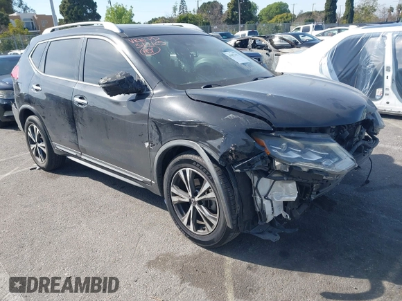 2017 Nissan Rogue SL with VIN JN8AT2MT6HW391390, listed as a IAAI auction lot 41852317 with 72,660 mi miles and . Bid and sale history available at DreamBid. Image 1.