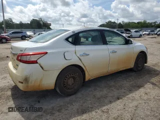 2014 Nissan Sentra SV with VIN 3N1AB7AP5EY334527, listed as a Copart auction lot 61079795 with 188,060 mi miles and Salvage title. Bid and sale history available at DreamBid. Image 3.