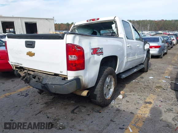 2013 Chevrolet Silverado 1500 LT with VIN 3GCPKSE7XDG118567, listed as a IAAI auction lot 41063149 with 1 mi miles. Bid and sale history available at carsss.com. Image 4.