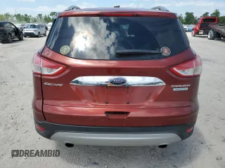 2015 Ford Escape Titanium with VIN 1FMCU0J95FUA77796, listed as a Copart auction lot 53182675 with 118,202 mi miles and Salvage title. Bid and sale history available at DreamBid. Image 6.