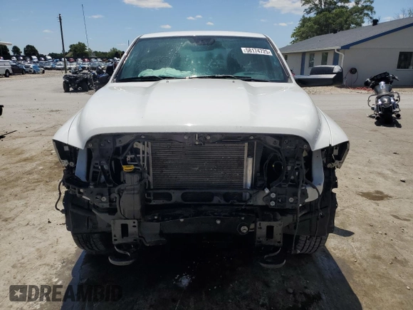 2022 Ram 1500 Tradesman with VIN 1C6RR7FG7NS199531, listed as a Copart auction lot 58174725 with 55,730 mi miles and Salvage title. Bid and sale history available at DreamBid. Image 5.