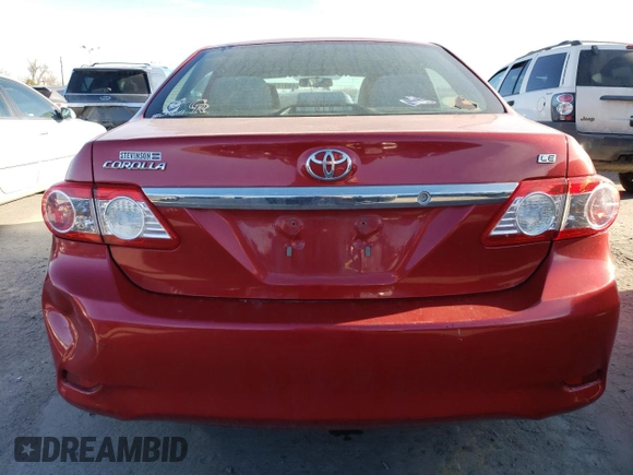 2012 Toyota Corolla L with VIN 2T1BU4EE7CC804623, listed as a Copart auction lot 49076715 with 193,012 mi miles and Salvage Title. Bid and sale history available at carsss.com. Image 6.