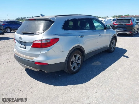 2016 Hyundai Santa Fe SE with VIN KM8SM4HF3GU147425, listed as a IAAI auction lot 41828747 with 90,196 mi miles. Bid and sale history available at carsss.com. Image 4.