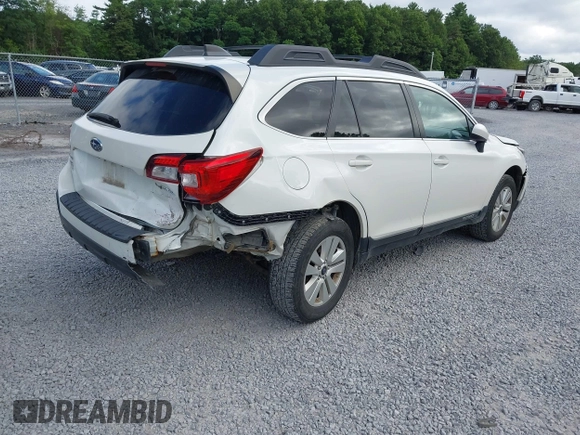 2018 Subaru Outback Premium with VIN 4S4BSACC5J3296238, listed as a IAAI auction lot 42750891 with 72,206 mi miles and . Bid and sale history available at DreamBid. Image 4.