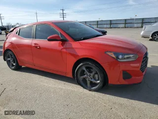 2019 Hyundai Veloster 2.0 with VIN KMHTG6AF1KU017704, listed as a Copart auction lot 48437745 with 83,358 mi miles and Salvage Title. Bid and sale history available at carsss.com. Image 4.