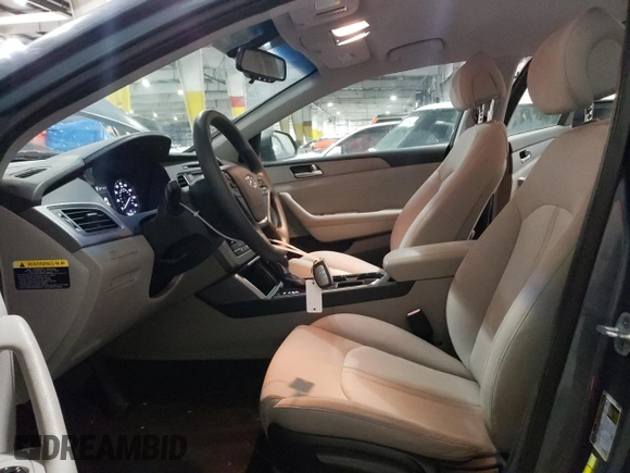 2016 Hyundai Sonata SE with VIN KMHE24L15GA037556, listed as a Copart auction lot 80728553 with 90,676 mi miles and . Bid and sale history available at DreamBid. Image 7.