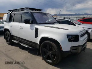 2022 Land Rover Defender z VIN SALE3ERU5N2105752, wystawiony jako Copart lot #75066184 z przebiegiem 20 450 mil mil oraz Szkoda całkowita • Salvage title. Historia ofert i sprzedaży dostępna na DreamBid. Obrazek 4.