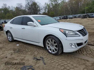 2012 Hyundai Equus Signature с VIN KMHGH4JH8CU047949, выставлен на аукционе Copart как лот 52903595 с пробегом 105 049 миль миль и Списание • Salvage title. История ставок и продаж доступна на DreamBid. Изображение 4.
