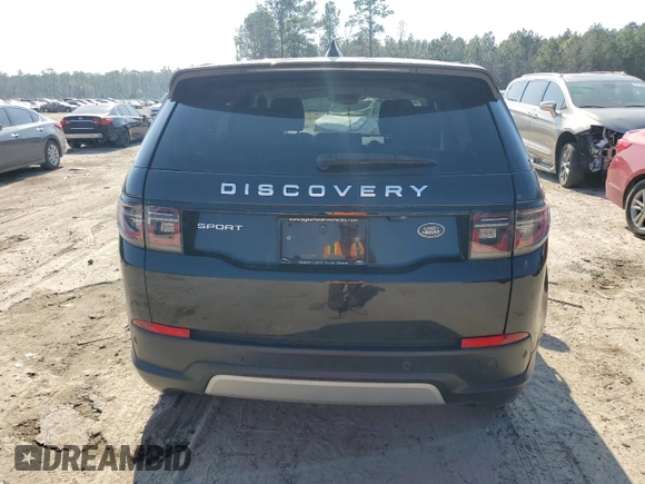 2021 Land Rover Discovery Sport SE with VIN SALCP2FX7MH898475, listed as a Copart auction lot 44173815 with 43,709 mi miles and Salvage Title. Bid and sale history available at carsss.com. Image 6.