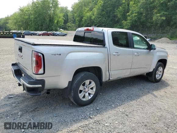 2018 GMC Canyon 4WD SLE with VIN 1GTG6CEN2J1266134, listed as a Copart auction lot 60080165 with 152,332 mi miles and Salvage title. Bid and sale history available at DreamBid. Image 3.