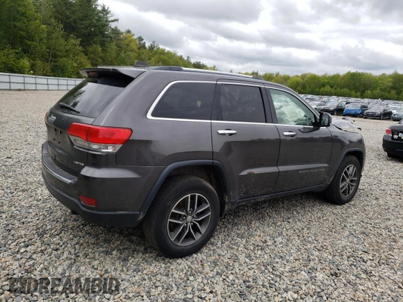 2018 Jeep Grand Cherokee Limited with VIN 1C4RJFBG4JC296822, listed as a Copart auction lot 57760515 with 122,643 mi miles and Salvage title. Bid and sale history available at DreamBid. Image 3.