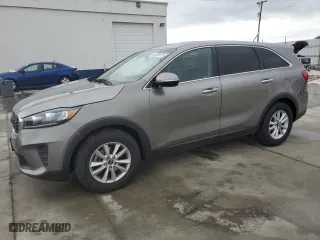 2019 Kia Sorento S V6 with VIN 5XYPGDA52KG456784, listed as a Copart auction lot 46940125 with 91,245 mi miles and Salvage Title. Bid and sale history available at carsss.com. Image 1.
