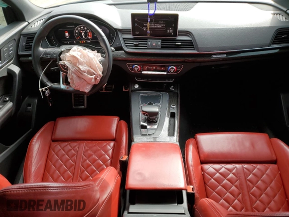 2019 Audi SQ5 Premium with VIN WA1A4AFY8K2002611, listed as a Copart auction lot 55747525 with 99,181 mi miles and Salvage title. Bid and sale history available at DreamBid. Image 8.
