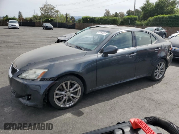 2008 Lexus IS 350 with VIN JTHBE262582013646, listed as a Copart auction lot 53187215 with 130,826 mi miles and Clean title. Bid and sale history available at DreamBid. Image 1.