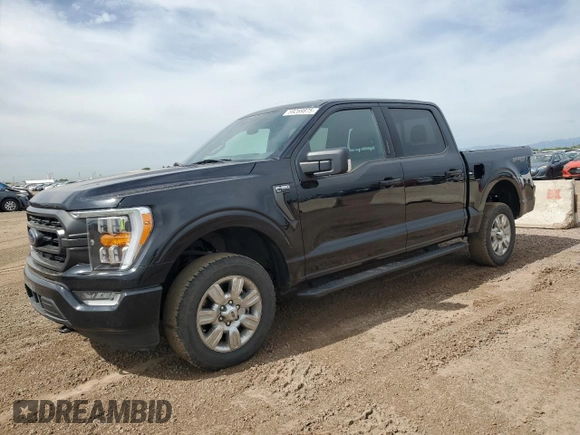 2022 Ford F-150 XL with VIN 1FTEW1EP2NFB90727, listed as a Copart auction lot 59269875 with 45,401 mi miles and Salvage title. Bid and sale history available at DreamBid. Image 1.