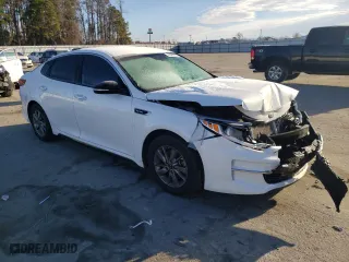 2017 Kia Optima LX 1.6T with VIN 5XXGT4L19HG170546, listed as a Copart auction lot 42485705 with 72,431 mi miles and Salvage Title. Bid and sale history available at carsss.com. Image 4.