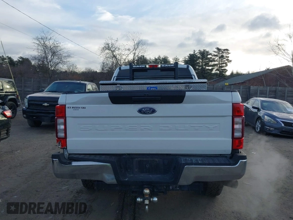 2022 Ford F-250 XL with VIN 1FT7X2B65NEC97669, listed as a IAAI auction lot 41259192 with 76,613 mi miles and . Bid and sale history available at DreamBid. Image 16.