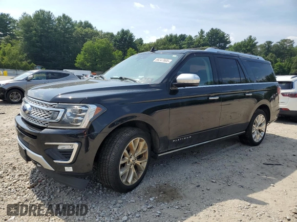 2018 Ford Expedition Max Platinum with VIN 1FMJK1MT8JEA54459, listed as a Copart auction lot 66247665 with 212,977 mi miles and Clean title. Bid and sale history available at DreamBid. Image 1.