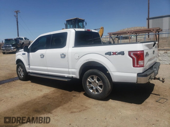 2016 Ford F-150 XLT with VIN 1FTEW1EG9GKD10971, listed as a Copart auction lot 60903055 with 158,993 mi miles and Salvage title. Bid and sale history available at DreamBid. Image 2.