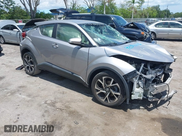 2018 Toyota C-HR XLE with VIN JTNKHMBX7J1009692, listed as a IAAI auction lot 42390685 with 77,866 mi miles and . Bid and sale history available at DreamBid. Image 1.