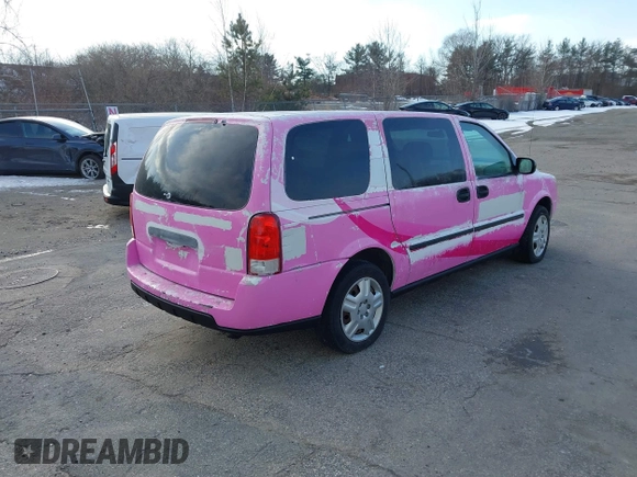 2006 Chevrolet Uplander LS Fleet with VIN 1GNDV23L76D138499, listed as a IAAI auction lot 41241378 with Not Provided miles. Bid and sale history available at carsss.com. Image 4.