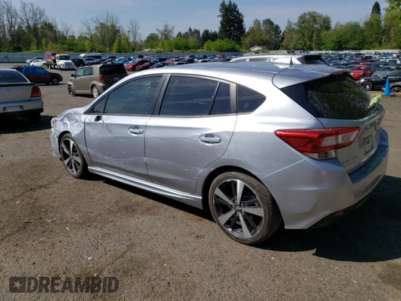 2019 Subaru Impreza Special Sports с VIN 4S3GTAM65K3718851, выставлен на аукционе Copart как лот 54580305 с пробегом 33 107 миль миль и Списание • Salvage title. История ставок и продаж доступна на DreamBid. Изображение 2.