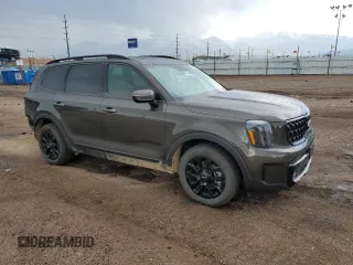 2024 Kia Telluride SX Prestige X-Line с VIN 5XYP5DGC1RG466602, выставлен на аукционе Copart как лот 58376625 с пробегом 19 350 миль миль и Списание • Salvage title. История ставок и продаж доступна на DreamBid. Изображение 4.