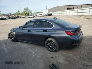 2020 BMW 3 Series 330i xDrive with VIN 3MW5R7J04L8B19132, listed as a Copart auction lot 53942815 with 0 mi miles and Clean Title. Bid and sale history available at carsss.com. Image 2.