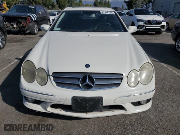 2008 Mercedes-Benz CLK 350 z VIN WDBTJ56H18F256031, wystawiony jako Copart lot #47498755 z przebiegiem 189 870 mil mil oraz Czysty tytuł • Clean title. Historia ofert i sprzedaży dostępna na DreamBid. Obrazek 5.
