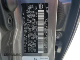 2017 Toyota Camry XLE z VIN 4T1BF1FK3HU302310, wystawiony jako Copart lot #57346605 z przebiegiem 154 422 mil mil oraz Szkoda całkowita • Salvage title. Historia ofert i sprzedaży dostępna na DreamBid. Obrazek 13.