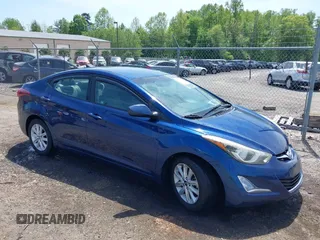 2015 Hyundai Elantra SE z VIN 5NPDH4AE7FH642092, wystawiony jako IAAI lot #42146729 z przebiegiem 119 279 mil mil oraz . Historia ofert i sprzedaży dostępna na DreamBid. Obrazek 1.