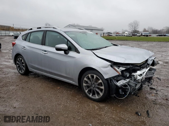 2020 Subaru Impreza Limited with VIN 4S3GTAU62L3706786, listed as a Copart auction lot 80692924 with 16,996 mi miles and Salvage title. Bid and sale history available at DreamBid. Image 4.