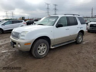 2004 Mercury Mountaineer Convenience with VIN 4M2ZU86K74UJ15058, listed as a Copart auction lot 84393964 with 141,656 mi miles and Salvage Title. Bid and sale history available at carsss.com. Image 1.