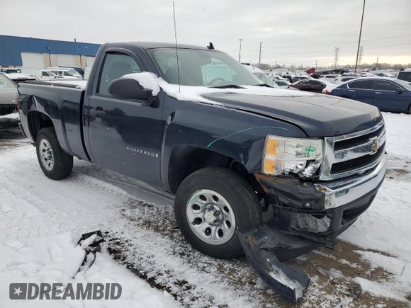 2008 Chevrolet Silverado 1500 Work Truck with VIN 1GCEC14X48Z297565, listed as a Copart auction lot 49673225 with 252,870 mi miles and Clean Title. Bid and sale history available at carsss.com. Image 4.