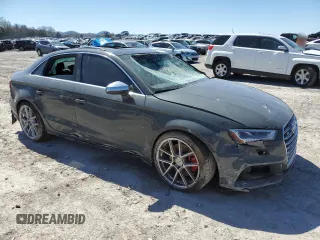 2017 Audi S3 Premium Plus with VIN WAUB1GFF6H1030844, listed as a Copart auction lot 44782623 with 93,184 mi miles. Bid and sale history available at carsss.com. Image 4.