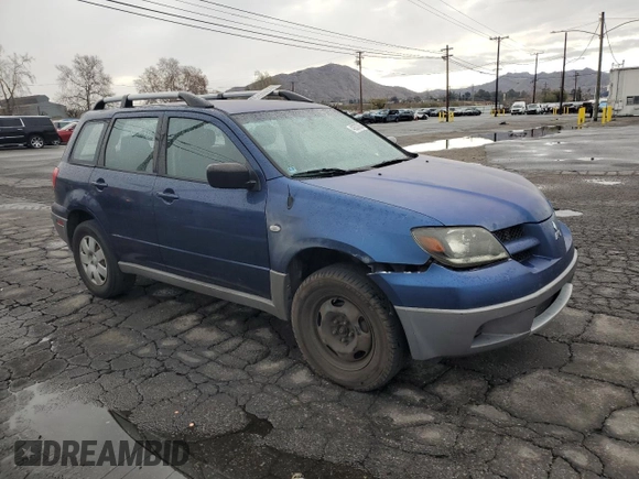 2003 Mitsubishi Outlander LS with VIN JA4LX31G83U095890, listed as a Copart auction lot 42537005 with 134,459 mi miles and Salvage Title. Bid and sale history available at carsss.com. Image 4.