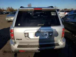 2008 Honda Pilot EX-L with VIN 5FNYF28778B030544, listed as a Copart auction lot 81958524 with 155,947 mi miles and Salvage Title. Bid and sale history available at DreamBid. Image 6.