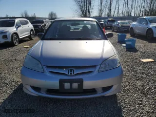 2004 Honda Civic VP with VIN 2HGES16374H938880, listed as a Copart auction lot 44224605 with 0 mi miles and Salvage Title. Bid and sale history available at carsss.com. Image 5.