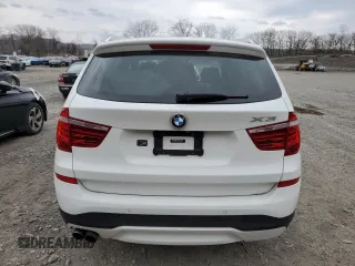 2016 BMW X3 xDrive28i with VIN 5UXWX9C58G0D82226, listed as a Copart auction lot 51960465 with 129,066 mi miles and Salvage Title. Bid and sale history available at DreamBid. Image 6.